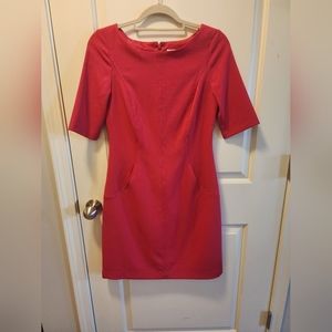 ELIZA J Pink Seam Sheath dress